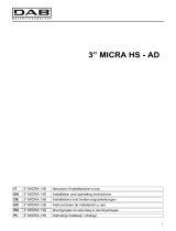 DAB MICRA HS Инструкция по эксплуатации