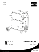 GYS AUTOPULSE 320-T3 208/240V - 3 TORCHES INCLUDED Инструкция по применению