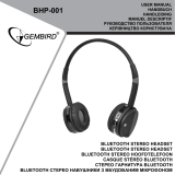 Gembird BHP-001 BLUETOOTH STEREO HEADSET Руководство пользователя