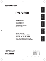 Sharp PNV600 Руководство пользователя