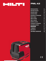 Hilti PML 42 Инструкция по эксплуатации