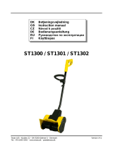 Texas ST1300 Elektrisk sneslynge Инструкция по применению
