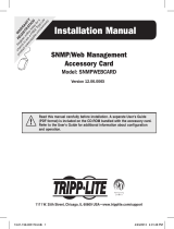 Tripp Lite SNMPWEBCARD Инструкция по установке