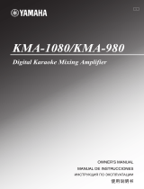 Yamaha KMA-1080 Инструкция по применению
