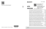 Sony ILCE-9 Руководство пользователя