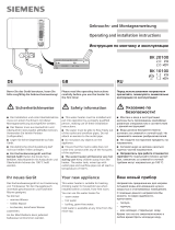 Siemens BK1010D Руководство пользователя