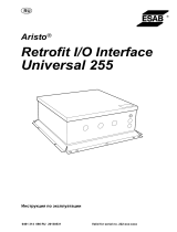 ESAB Aristo Retrofit I/O Interface Universal 255 Руководство пользователя