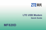 ZTE MF820D Руководство пользователя