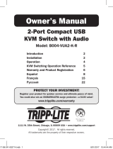 Tripp Lite B004-VUA2-K-R USB KVM Switch Инструкция по применению