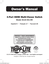 Tripp Lite B119-4X1-MV Инструкция по применению