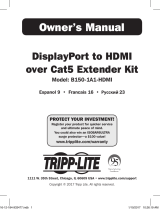 Tripp Lite DisplayPort to HDMI over Cat5 Extender Kit Инструкция по применению