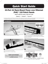 Tripp Lite N052-P24 (Cat5e) & N252-P24 (Cat6) Инструкция по применению