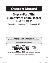 Tripp Lite T040-001-DP Инструкция по применению