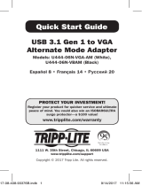 Tripp Lite U444-06N-VGA-AM & U444-06N-VBAM Инструкция по применению