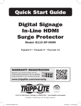 Tripp Lite B110-SP-HDMI Инструкция по началу работы