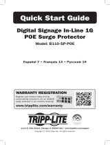 Tripp Lite B110-SP-POE Инструкция по началу работы