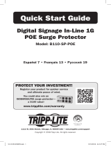 Tripp Lite B110-SP-POE Инструкция по началу работы