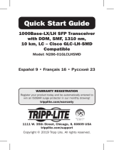 Tripp Lite N286-01GLCLHSMD Инструкция по началу работы