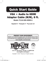 Tripp Lite P116-006-HDMI-A Инструкция по началу работы