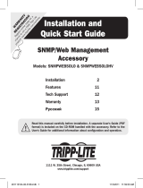 Tripp Lite SNMPWEBSOLO Инструкция по началу работы