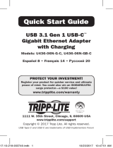 Tripp Lite U436-06N-G-C & U436-06N-GB-C Инструкция по началу работы