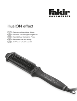Fakir electrical hair straightening brush Illusion effect Инструкция по применению