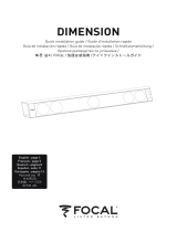 Focal Dimension Sub Руководство пользователя