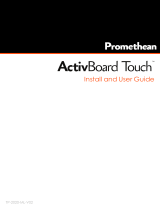 promethean ActivBoard Touch 10T Series Руководство пользователя