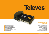 Televes MiniKom F broadband multiband amplifier Руководство пользователя