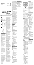 Sony WI-1000X/NM Руководство пользователя