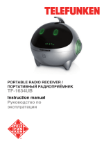 Telefunken TF-1634UB Titan/Green Руководство пользователя