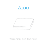 Xiaomi Wireless Remote Switch - Single Rocker Руководство пользователя