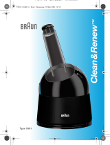 Braun Clean&Renew Руководство пользователя