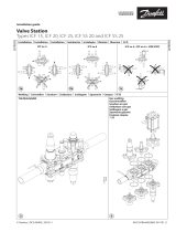 Danfoss ICF valve station, type ICF 15, 20 and 25 Инструкция по установке