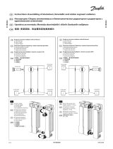 Danfoss Assembling of aluminium, bimetallic and similar segment radiators Инструкция по установке