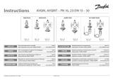 Danfoss AVQM, AVQMT (Generation 2006) Инструкция по эксплуатации