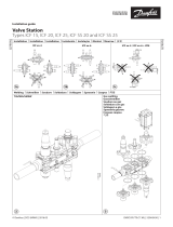 Danfoss ICF valve station, types ICF 15, ICF 20, ICF 25, ICF SS 20 and ICF SS 25 Инструкция по установке