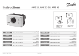 Danfoss AME 23/23 SU/33 Инструкция по эксплуатации