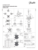 Danfoss Dual Position solenoid valve - ICSH 25-65 Инструкция по установке