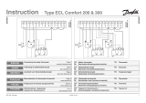 Danfoss ECL Comfort 200 & 300 Инструкция по эксплуатации
