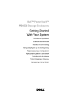 Dell PowerVault MD1200 Инструкция по началу работы