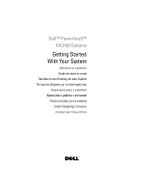 Dell PowerVault NX3100 Инструкция по началу работы