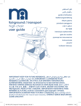 mothercare Fairground Transport Highchair Руководство пользователя