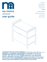 mothercare My Choice Dresser Руководство пользователя