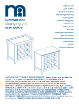 mothercare Summer Oak Changing Unit Руководство пользователя