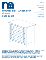 mothercare Summer Oak Whitehaven Dresser Руководство пользователя