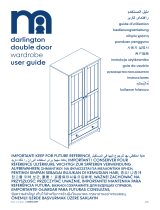 mothercare Darlington Double Door Wardrobe Руководство пользователя