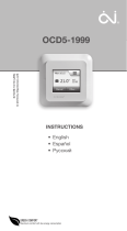 OJ Electronics OCD5-1999 Инструкция по эксплуатации