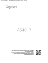 Gigaset A540 IP Руководство пользователя
