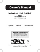 Tripp-Lite Industrial USB 2.0 Hub Инструкция по применению